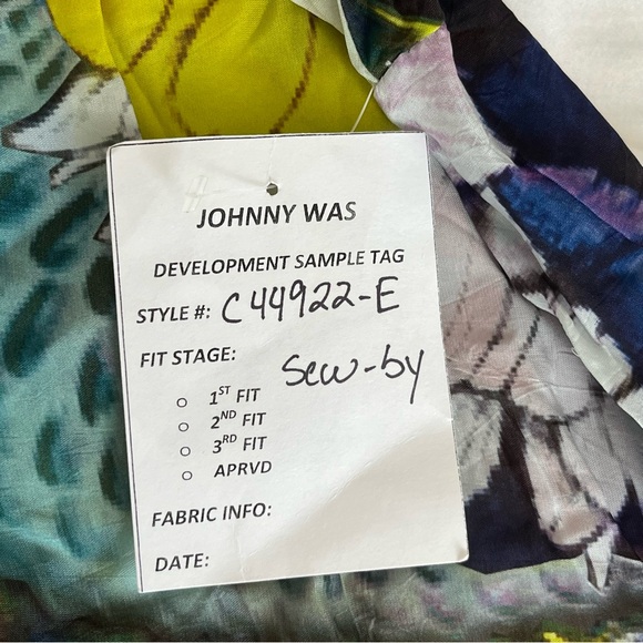 NWOT RARE Johnny Was Kimono Maxi Dress Cover up S - Picture 16 of 16